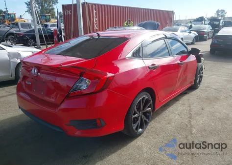 2018 Honda Civic Lx z USA, uszkodzony, nr VIN 2HGFC2F55JH503540